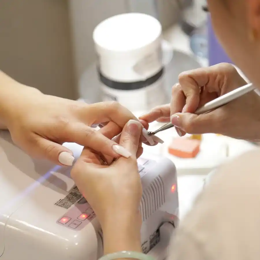 Manicura en seco