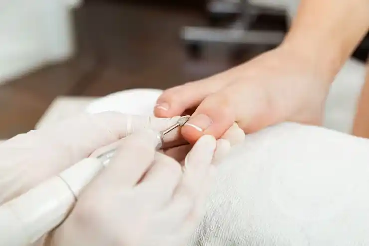 Pedicura en seco
